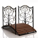 Кованый разборный мостик для сада 862-25R 862-25R - фото 62059