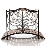 Кованый разборный мостик для сада 862-25R 862-25R - фото 62060