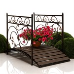 Мостик для сада кованый