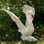 Декоративная фигура Лебедь