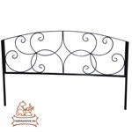 Забор кованый