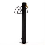 Садовая колонка из металла