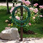 Садовая водяная колонка с кронштейном для поливочного шланга 54-638 54-638 - фото 62405