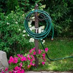 Садовая водяная колонка с кронштейном для поливочного шланга 54-638 54-638 - фото 62408