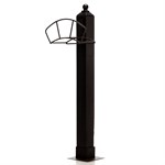 Опора с держателем для садового шланга 54-631 дерево, металл 54-631 - фото 62468