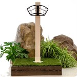 Опора с держателем для садового шланга 54-632 дерево, металл 54-632 - фото 62496