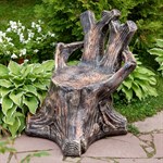 Кресло садовое Пенёк U07438 стеклопластик U07438 - фото 62540