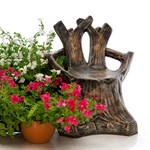 Кресло садовое Пенёк U07438 стеклопластик U07438 - фото 62541