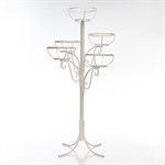 Цветочная стойка на 5 кашпо садово-парковая 53-804-W металл h=202см 53-804-W - фото 62551