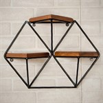 Настенная цветочница лофт