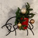 Настенная подставка для цветов 15-853 15-853-B - фото 63428