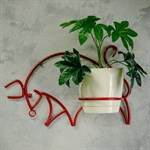 Подставка для цветов настенная