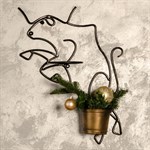 Подставка для цветов кованая