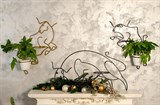 Подставка для цветов кованая