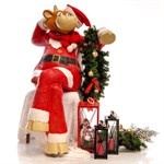 Фигура рекламная новогодняя красная