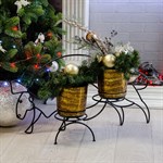 Напольная подставка бык