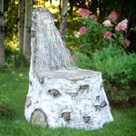 Кресло для сада из стеклопластика Берёзовая щепка U08843 U08843 - фото 63850 Кресло для сада из стеклопластика Берёзовая щепка U08843 U08843 - фото 63850