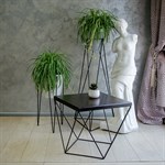 Столик журнальный лофт 66-112 металл и дерево 66-112 - фото 63920