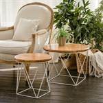 Журнальный столик в стиле лофт