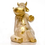 Садовая фигура белое золото