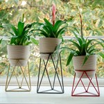 Подставка для цветов лофт 66-602 металлическая d=12см 66-602 - фото 64184