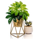 Подставка для цветов лофт 66-602 металлическая d=12см 66-602 - фото 64187