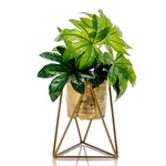 Подставка для цветов лофт 66-602 металлическая d=12см 66-602 - фото 64188