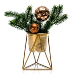 Подставка для цветов лофт 66-602 металлическая d=12см 66-602 - фото 64189