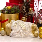 Фигура Гном соня F08460 полистоун h=21 см F08460 - фото 64652