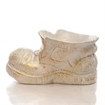 Кашпо ботинок F04060 полистоун F04060 - фото 64713 Кашпо ботинок F04060 полистоун F04060 - фото 64713