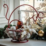 Корзинка кованая бык