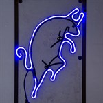 Светящаяся фигура бык