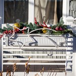 Подставка для цветов кованая