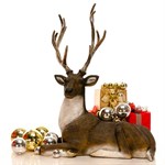 Фигура садовая олень