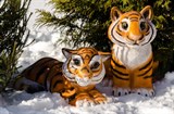 Фигура садовая Тигренок купить