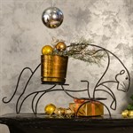 Подставка для цветов тигр