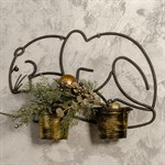 Подставка для цветов тигр