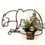 Подставка для цветов кованая