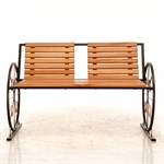 Кованая скамейка