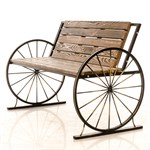 Кованая лавочка