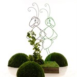 Шпалера металлическая для растений Кузнечик 57-506 h=188 см 57-506 - фото 68255 Шпалера металлическая для растений Кузнечик 57-506 h=188 см 57-506 - фото 68255