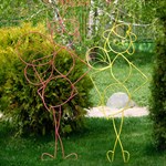 Кованая шпалера