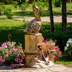 Декоративный фонтан для сада