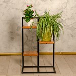 Кованая этажерка лофт