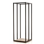 Дровница из металла