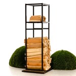 Дровница кованая Лофт 66-904 высота 124см 66-904 - фото 68745