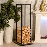 Кованая дровница