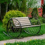 Металлическое кованное изделие для сада