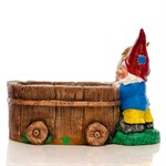 Декор дачи гномы с тачки