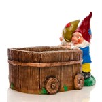 Декор дачи гномы с тачки